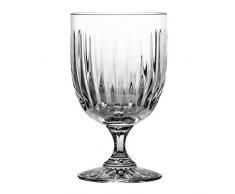 Crystaljulia 08072 Bicchieri da Vino, 240 milliliters, Cristallo al Piombo