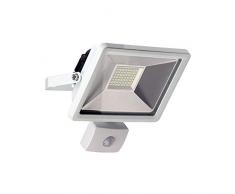Goobay 59084 Faro da Esterno a LED con Rilevatore di Movimento, 30 W, Bianco