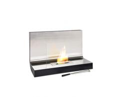 Stones, FP, Caminetto A Bioetanolo Da Pavimento, Nero, 80 x 35 x 50 cm