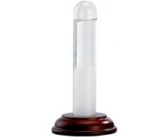 RCE RCE6675 Barometro Cilindro, Marrone, 6 x 6 x 16 cm