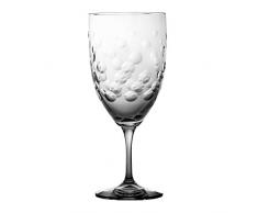 Crystaljulia 10377 Bicchieri da Vino, 450 milliliters, Cristallo al Piombo