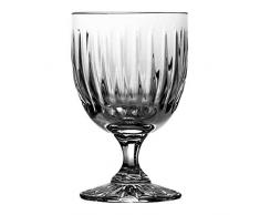 Crystaljulia 08074 Bicchieri da Vino, 200 milliliters, Cristallo al Piombo