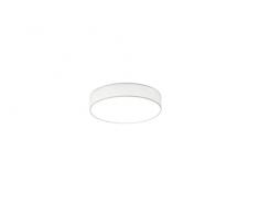 Trio Lugano Plafoniera LED, Diffusore, Diametro 30 cm Integriert, 11 W, Nichel Opaco, 30 x 30 x 9 cm