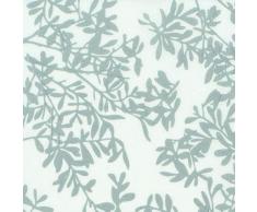 Gardinia KlÃ¶ckner Tenda (1 Pannello), Scorrevole, Dekor 120 Flora, 60 x 245 cm, Ramo Bianco/Grigio