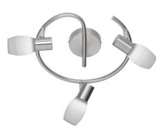 WOFI, Set di faretti da soffitto a spirale, a 3 luci