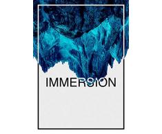Komar - Poster da Parete Immersion Blue, per Soggiorno, Camera da Letto, Decorazione, Stampa Artistica Senza Cornice Disponibile in 3 Misure, Blau, Grau, Schwarz, WeiÃ, P114C-50x70