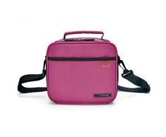 Iris Classic - Borsa Porta Pranzo, in Poliestere, Colore: Rosa, 4,2 L