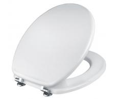 Cornat Dekor Copriwater, Legno, Bianco, Universale