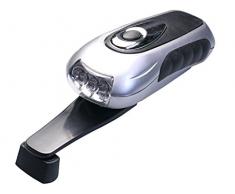 Avalva 5725 torcia elettrica, plastica, argento