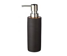 RIDDER Dispenser di Sapone a Rullo, in poliresina, Grigio/Marrone, 6Â x 6Â x 20.5Â cm