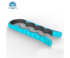 Keraiz Easy artrite Bottiglia apriscatole per Gli Anziani, Blu, 10Â x 3Â x 3Â cm