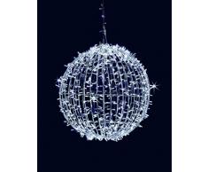 Giocoplast Natale Tubo Flash Mt.44 Bianco C/1.584 LED. in Dotaz. 5 Set, Multicolore