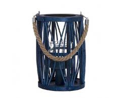 Dcasa Candel Candeloni da Soffitto Candelabro e Portacandele Decorazione per la Casa Unisex Adulto, Blu (Blu), Unico