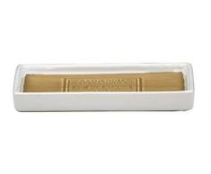 Ridder Native - Portasapone in Ceramica, Colore: Beige 14,5 x 9,5 x 1,9 cm