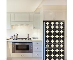 WALPLUS – Adesivi da Parete Attraversa Pattern 4 Confezioni Frigo Decorazioni Rimovibile Adesivi Decalcomanie Arte Salotto Cucina mobili Arredamento Decorazione per la casa, ristoranti, Hotel