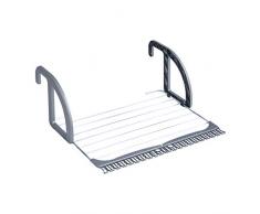 AmazonBasics - Stendibiancheria da balcone deluxe, 6 m