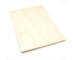 Laserply - Fogli in Compensato di Betulla, Formato A5, Confezione da 25 Pezzi per Tagliare, Sega a Trapano, trafori, piografia, Artigianato, ECC.