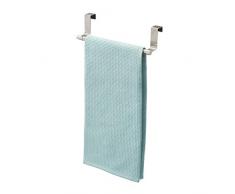 InterDesign 29360EU Barra Portasciugamani da Armadietti Espandibile, Argento, 23.5x7x6.5 cm