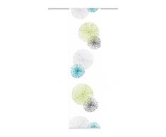 Home fashion Rawlins Tenda a Pannello, Poliestere, Verde, 245 x 60 cm