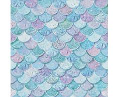 Arthouse Mermazing Scales Carta da Parati, Blu