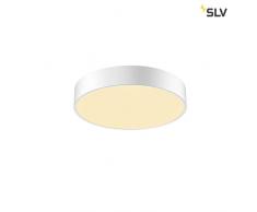 SLV MEDO - Lampada da parete e soffitto a LED Corona, per interni, 40 CW, TRIAC, luce bianca 3000/4000 K, in alluminio, 30 W