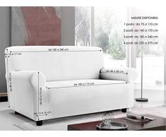 Italian Bed Linen più Bello - Copridivano Bielastico, Colore: Verde Chiaro