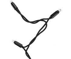 Best Season 465-46 Icicle - Luci di Natale LED, 300 x 40 cm, Colore: Ambra