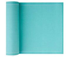 Mydrap tovaglioli su un rotolo% cotone 32Â cm da 32Â cm con 12Â tovaglioli per rotolo, Aigue Marine, 32 x 32 cm