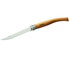 Opinel, coltellino Tascabile dal Manico in Legno di faggio, Linea âSlim Lineâ, 000518, Inossidabile, Misura: 12, Multicolore, M