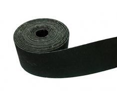 Pandoras Tappezzeria 1 Pezzo di Gomma 3,81 Centimetri 1 m Cinturino in Gomma Pirelli Sedia Aspetto Invecchiato tappezzeria, Nero