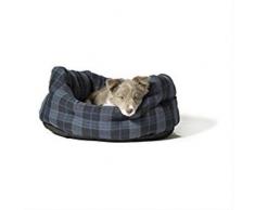 Danish Design Lumberjack Deluxe Slumber - Letto a soppalco, 89 cm, Colore: Blu Navy/Grigio