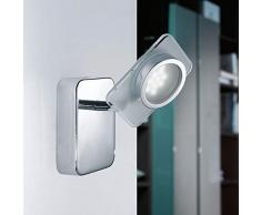 EGLO TINNARI illuminazione da parete Adatto per uso interno Cromo, Specchio, Bianco 7,5 W