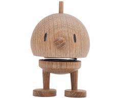 Hoptimist - Giocattolo con Molla, in Legno di Rovere, Misura Piccola