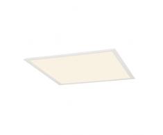 SLV LED Panel lampada da incasso da soffitto, 230Â V, 2700Â K, 595Â x 595Â mm 158602
