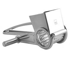 H&H 9457 Grattugia Rullo Inox Utensili da Cucina, Acciaio Inossidabile