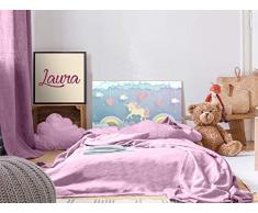 Oedim - Testiera per Letto in PVC, per Bambini, Motivo: Unicorno, 135 x 60 cm, Disponibile in Diverse Misure