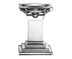 Crystaljulia - Candelabro in Cristallo di Piombo, 13,5 cm, Trasparente