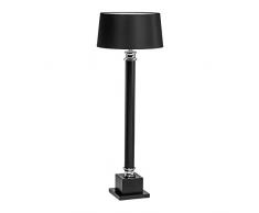 Premier PREM-2501801 Lampada da Terra, Metallo, Nero