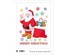 Deco Stickers Babbo Natale 65x85 cm