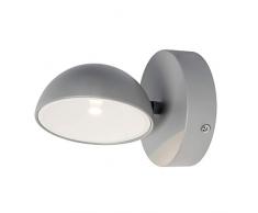 sulion mileto Applique LED Deco, 5Â W, Grigio