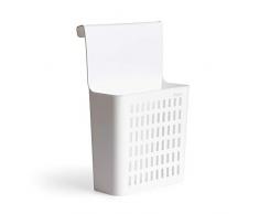 Rayen 6187.01 Guardaroba Multiuso | Appendiabiti Multifunzionale | Nessuna Installazione Richiesta | Dimensioni: 36 x 24 x 10 cm, Poliuretano, Bianco, 36x24x10 cm