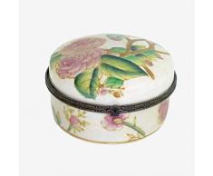 Better & Best Red P Scatola Piccola per Camelia Rotonda, Dimensioni 10 x 10 x 5 cm, Materiale: Ceramica, Fragola, Taglia Unica