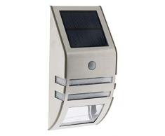 Lampada solare LED a sensore di movimento Grigio 50Â lm