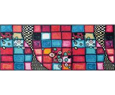 Wash&Dry Tiger Tundra Zerbino, Acrilico, Multicolore, 75x190x0.7 cm