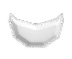 Rosenthal 10430-800001-15324 Maria, Piattino Laterale a Mezzaluna 19 x 8.5 cm, Bianco (WeiÃ)