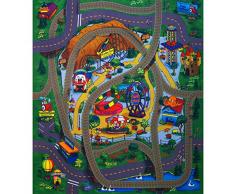 Unbekannt Tappeto da Gioco per Strada, 70 x 80 cm, Amuse Place