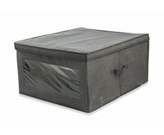 Galileo Casa Grigio Scuro Scatola Guardaroba XXL, No