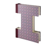 Alphabook Libro a Forma di Lettera I, Carta, Fantasia Multicolore, 19x14x3 cm idea regalo matrimonio, per la mamma, per decorare, ricordi, diario, fotografie