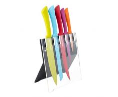 Kitchen Cook Sup50 - Ceppo con 5 coltelli