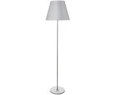 Artemide Melampo Lampada Terra, alluminio, tessuto